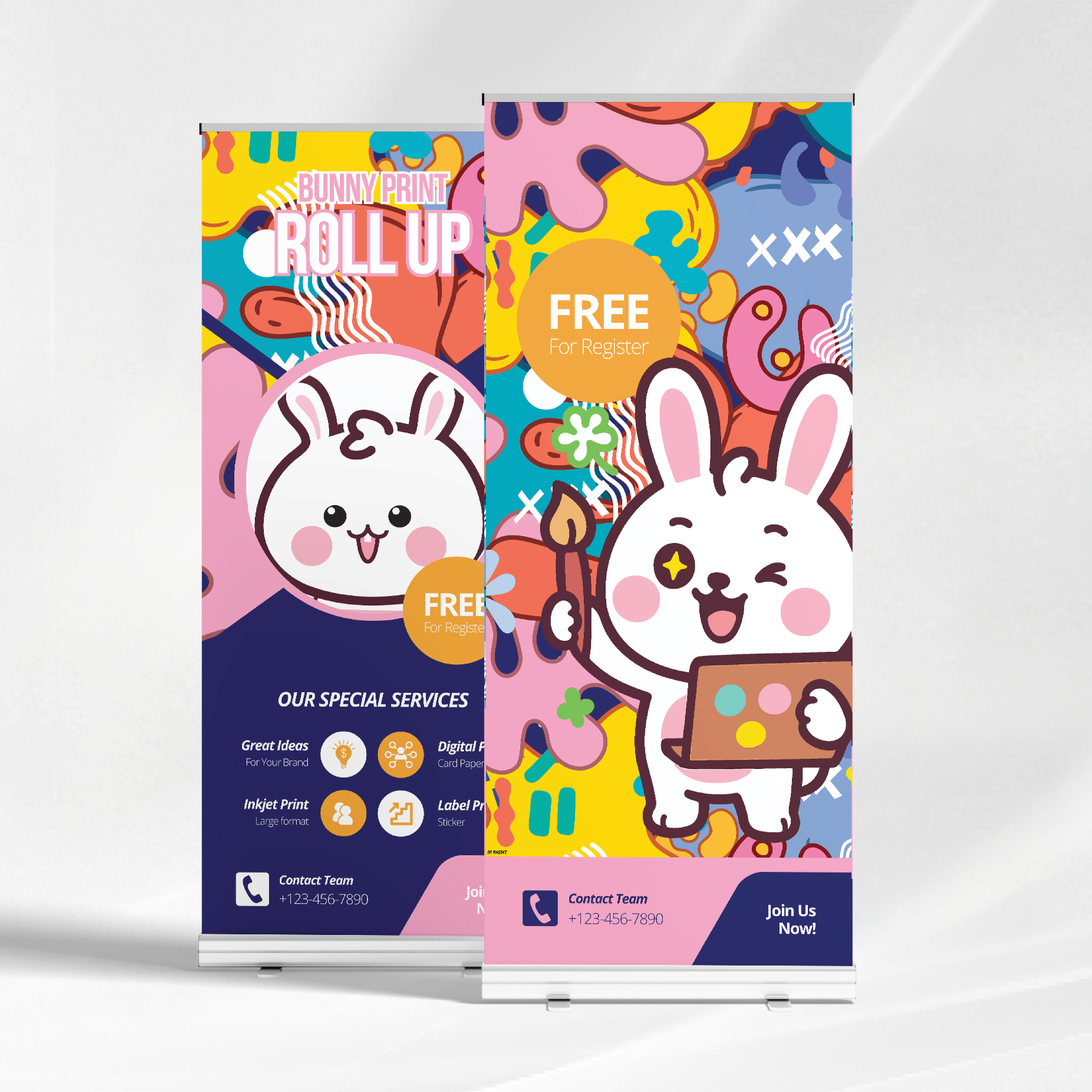 Roll Up Stand
